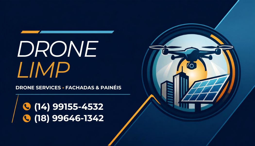 Drone Limp - Frota e Estrutura Operacional Própria